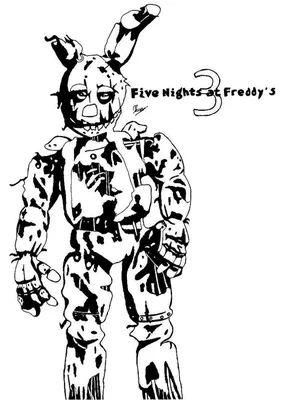 арт спрингтрапа | ✓FNAF✓ Amino