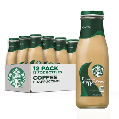 Starbucks Frappuccino Caramel Iced Coffee, 9.5 oz, 4 Pack Bottles -  Walmart.com