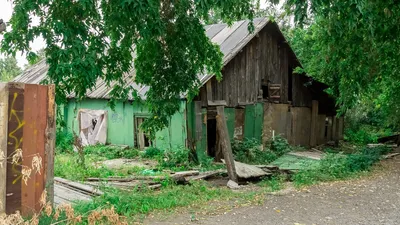 Старые дома | Мрачные места, Живописные пейзажи, Пейзажи