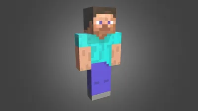 Minecraft Steve - Download Free 3D model by Raph3D (@anndaniau) [203434e]