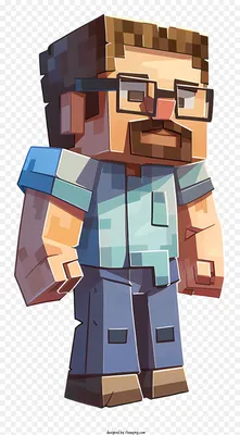 Ultra realistic rendering of minecraft steve on Craiyon