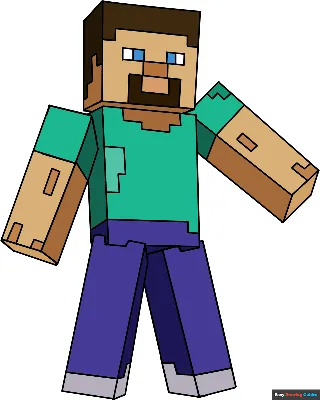 Handsome Steve | Minecraft | Minecraft anime, Minecraft steve, Minecraft art