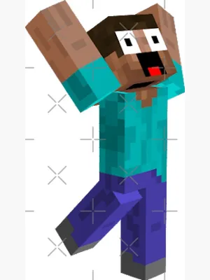 Minecraft Steve (Free Template For a 3D Pen)