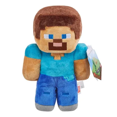 Minecraft Steve in Netherite Armor Mini Action Figure, Mob Head Minis Toy  with Pixelated Design - Walmart.com