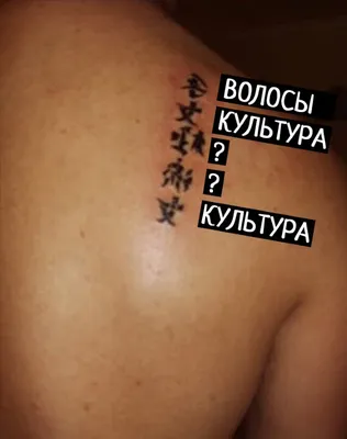 КИТАЙСКИЕ И ЯПОНСКИЕ ИЕРОГЛИФЫ В ТАТУИРОВКАХ | Crazy Tattoo | Дзен