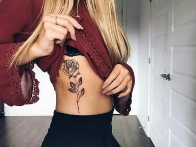 Почему татуировки на боку подходят не каждой девушке | Master Tattoo | Дзен