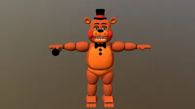 Toy Freddy V1 - 3D model by Bonnie312Rusツ (@Bonnie312YT) [f0c8630]