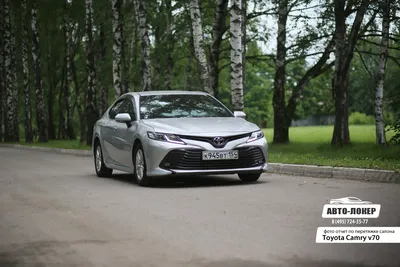 Шумоизоляция Тойота Камри 70 (Toyota Camry 70) в Москве - цена от 52000  рублей