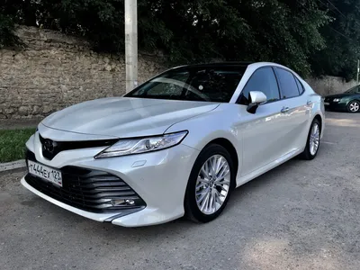 Аренда Toyota Camry 70 Черный в Екатеринбурге без водителя