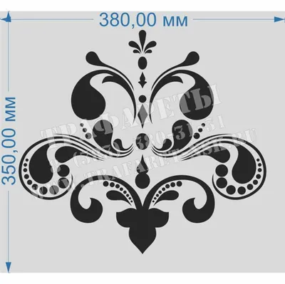 Трафареты для декора стен и мебели - Дизайн Вашего Дома