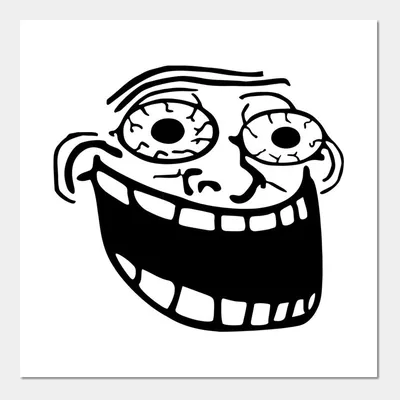 troll face by david-felix | Troll face, Troll meme, Troll