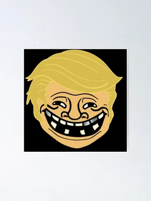 Troll face\" Poster by ErenStream | Redbubble