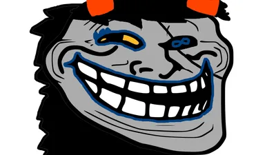 Void meme editado in 2024 | Troll face, Scary faces, Creepy faces