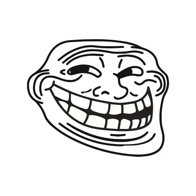 Amazon.com - Internet Troll Face Meme - 6.0\"x4.8\" - Vinyl Decal Sticker