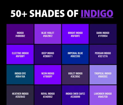 46 Indigo Color Palettes | Curated collection of Color Palettes