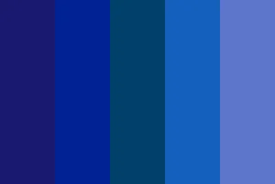 blue indigo Color Palette