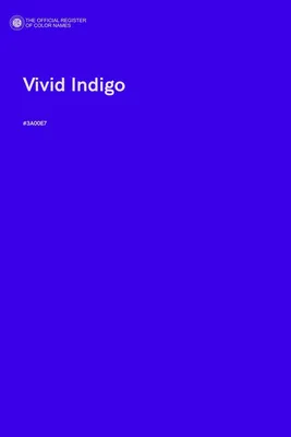 Vivid Indigo Color | Color, Brand color palette, Indigo colour