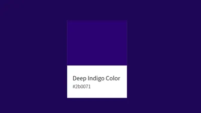 Ultimate Guide to Indigo Color: 2022