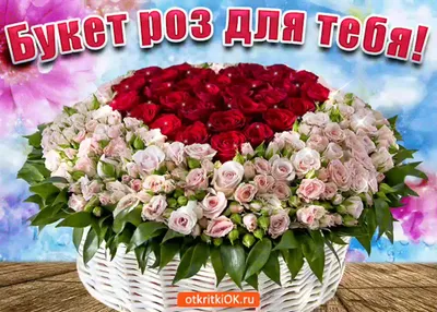 10 открыток с розами - Для тебя - RozaBox.com