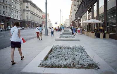 Пустые улицы двух столиц - История России в фотографиях