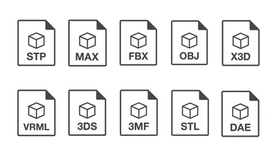 Какие форматы 3d-моделей подходят для 3D-печати?