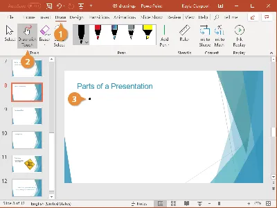 How To Draw In PowerPoint While Creating (Step-By-Step) | Participoll