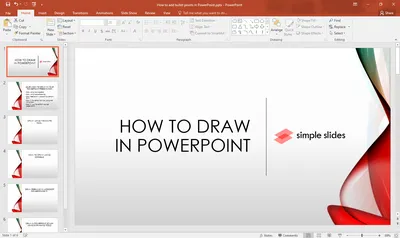 How To Draw In PowerPoint While Creating (Step-By-Step) | Participoll