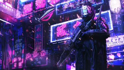 Ножи в стиле Cyberpunk