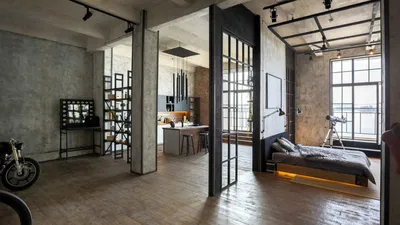 Комната для парня в стиле лофт / Мебель Old-loft.com