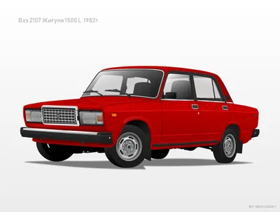 ArtStation - VAZ 2107 Zhiguli 1500L / Lada Nova 1982.