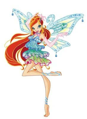 Шарнирная кукла 'Блум Беливикс' (Bloom Believix), из серии 'Делюкс', Winx  Club, Jakks Pacific [42403]