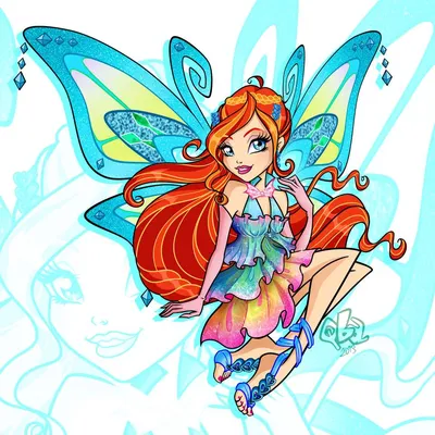 Положить в корзину Фигурки Винкс Winx Club Беливикс из журналов . Кукла БЛУМ .