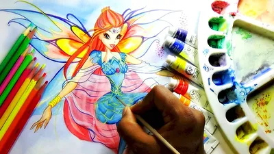 27+ Awesome Picture of Winx Coloring Pages - albanysinsanity.com | Cartoon  coloring pages, Mermaid coloring pages, Coloring pages