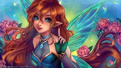 Winx Club Dark form of Bloom | Воительницы, Пинап, Красивые феи