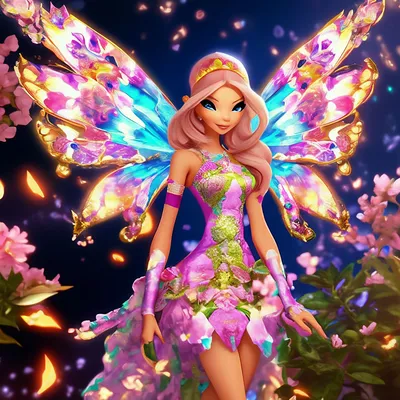 Winx, flora, belivex, Беливекс, …» — создано в Шедевруме