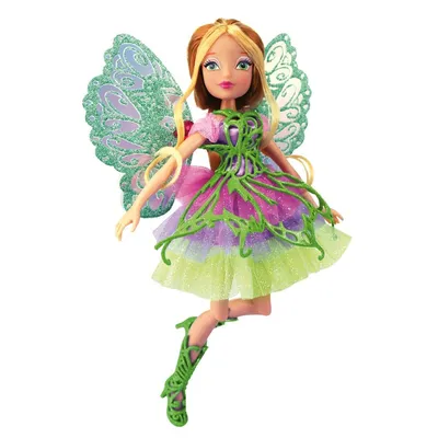 Кукла Winx Club Флора с аксессуарами IW01252102 купить по цене 179 руб. в  интернет-магазине Детмир