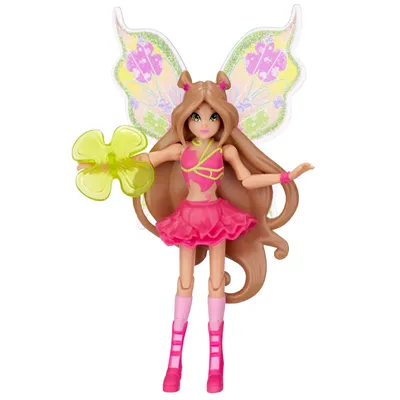 Мини-кукла 'Флора' (Flora), из серии 'Беливикс' (Believix), Winx Club,  Jakks Pacific [42288]