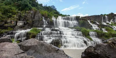 Водопады в пригороде Далата