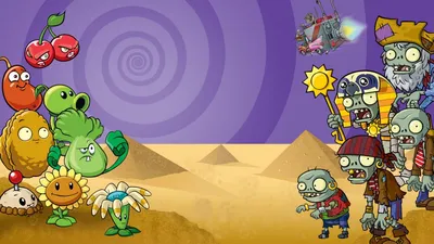 Скриншоты Plants vs. Zombies 2: It's About Time — картинки, арты, обои | VK  Play