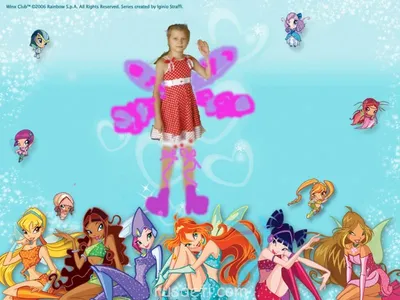 Dimkin Dvorik: Главные героини сериала Winx Club