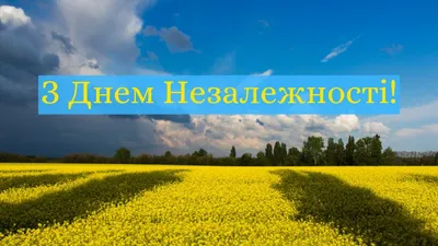 З ДНЕМ НЕЗАЛЕЖНОСТІ, УКРАЇНО! » Газета Кур'єр - ТРК Глухів