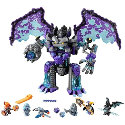 LEGO Nexo Knights: Мобильная тюрьма Руины 70349 - купить по выгодной цене |  Интернет-магазин «Vsetovary.kz»