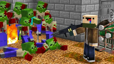 Why zombies are dressed like Steve. part2