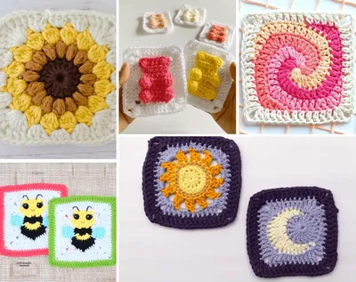 How To Crochet A Daisy Granny Square (Step By Step Tutorial)