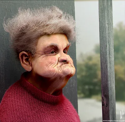 Grumpy Granny :: Behance