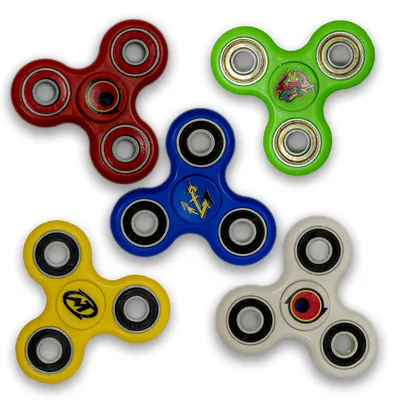 Купить спиннер \"Fidget Spinner\" металлический подшипник синий, цены на  Мегамаркет