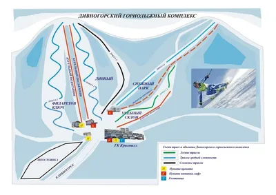 Горнолыжная база отдыха «Каштак» в черте г. Красноярска