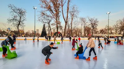 Из лодок на коньки