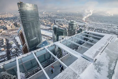 Каток с натуральным льдом открыли в пешеходной зоне \"Москва-Сити\" - Лента  новостей Москвы