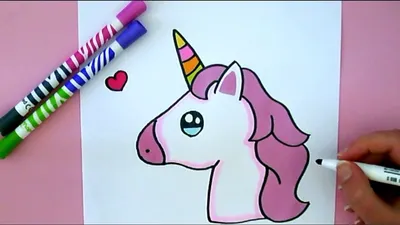 Как нарисовать торт Единорог легко | Простые рисунки для срисовки ТОРТИК  How to draw a cake unicorn - YouTube